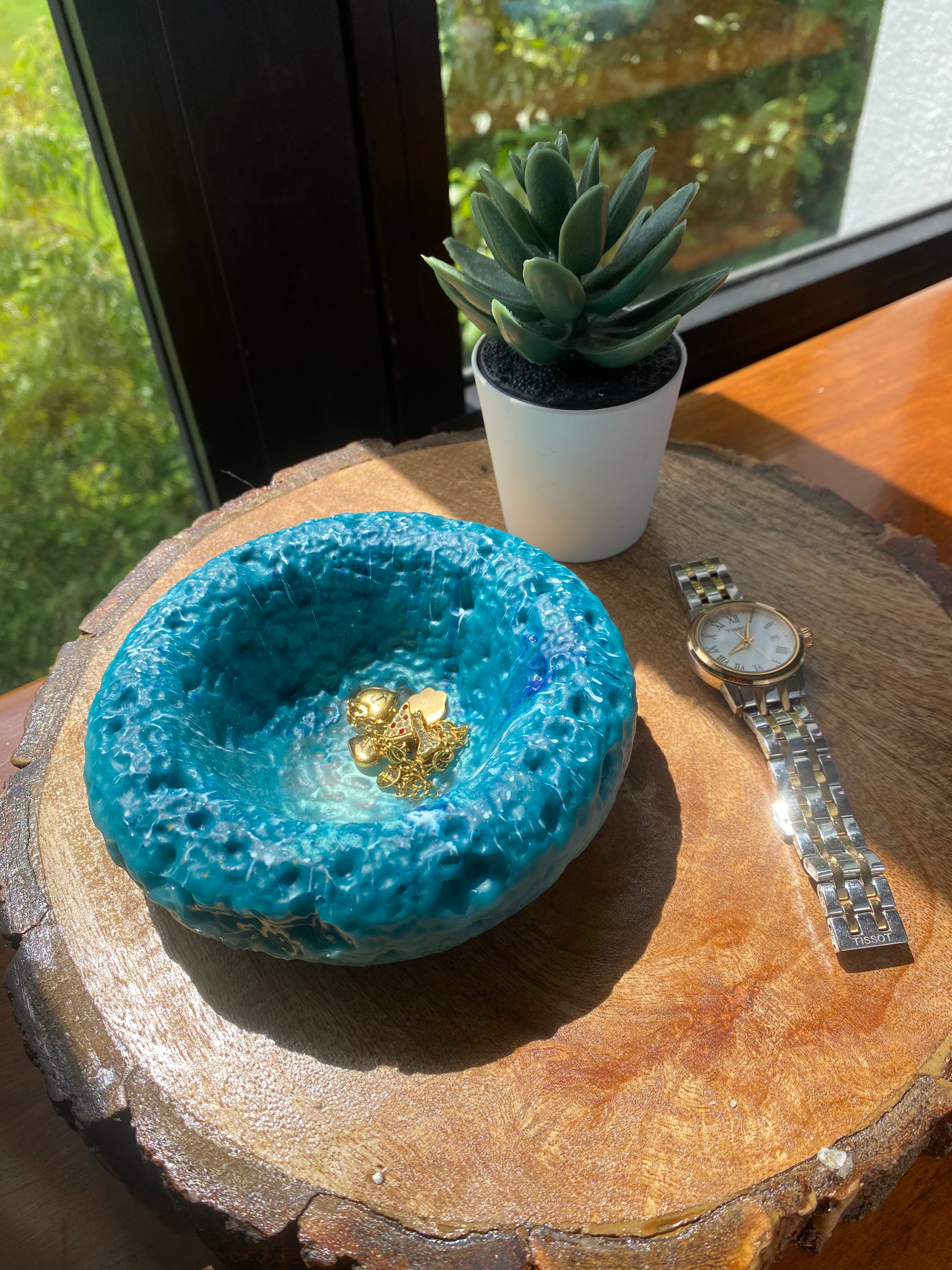 Urchin Ashtray - Blue
