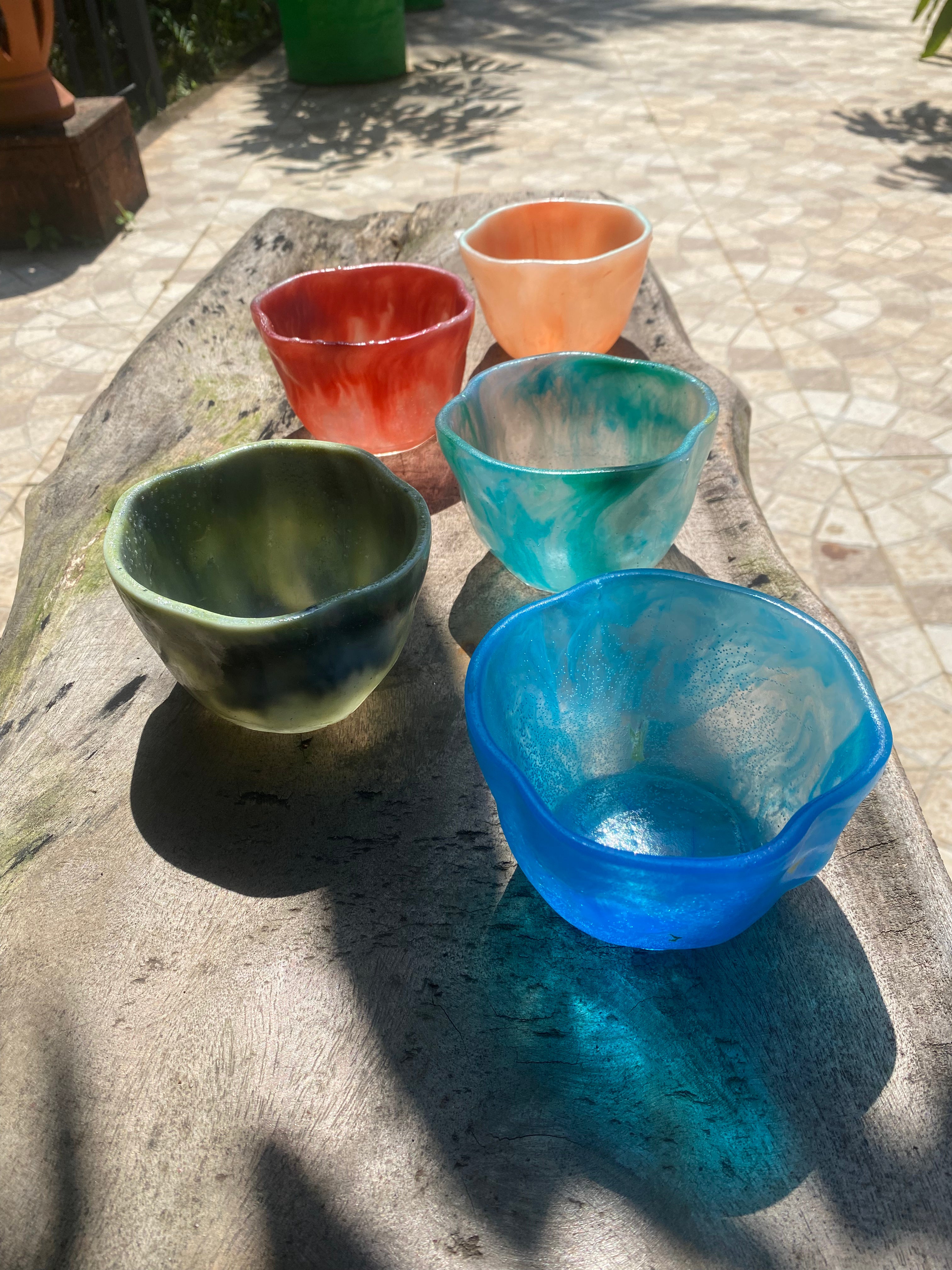 Jelly Bowls - Blue