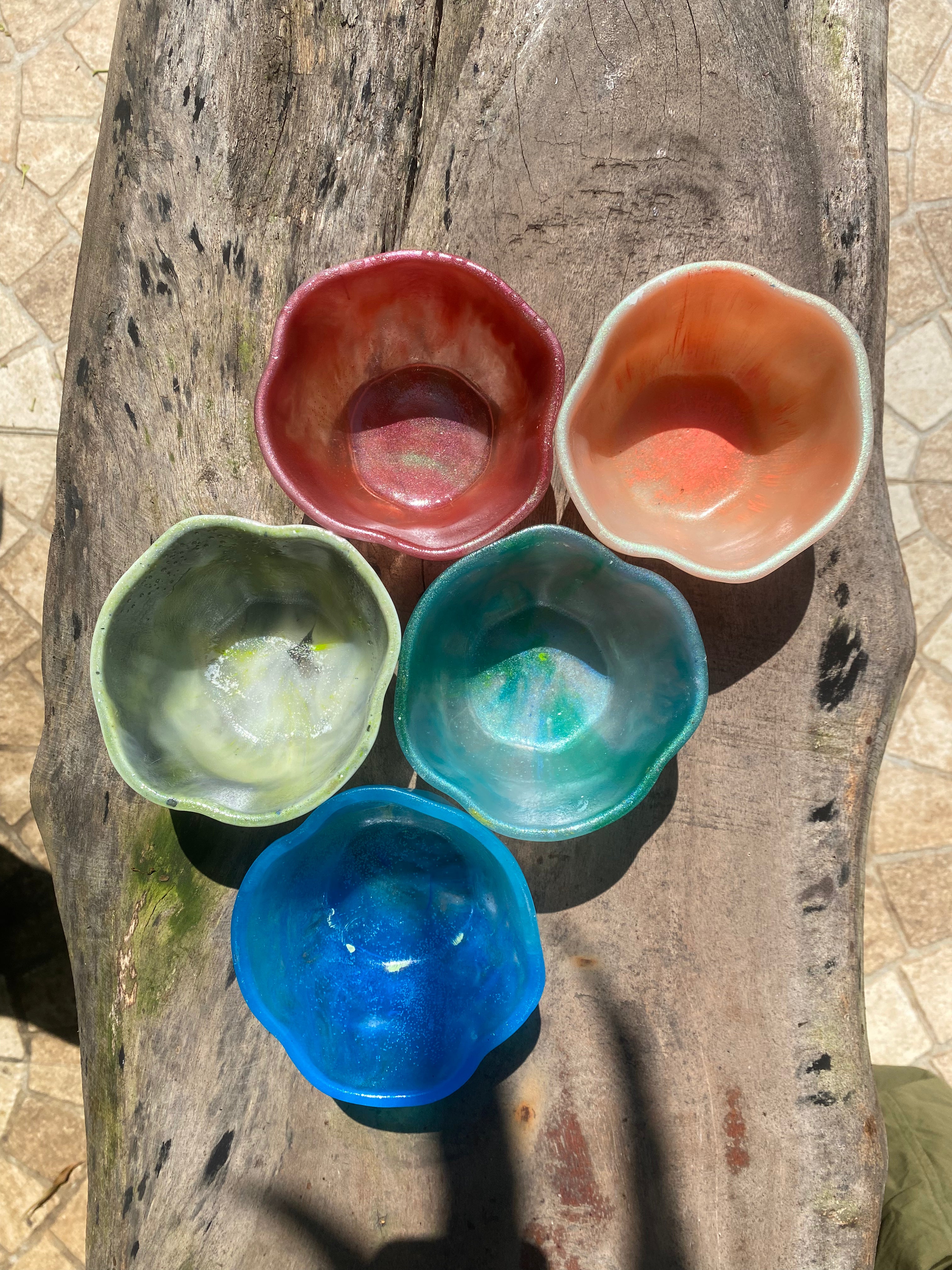 Jelly Bowls - Green