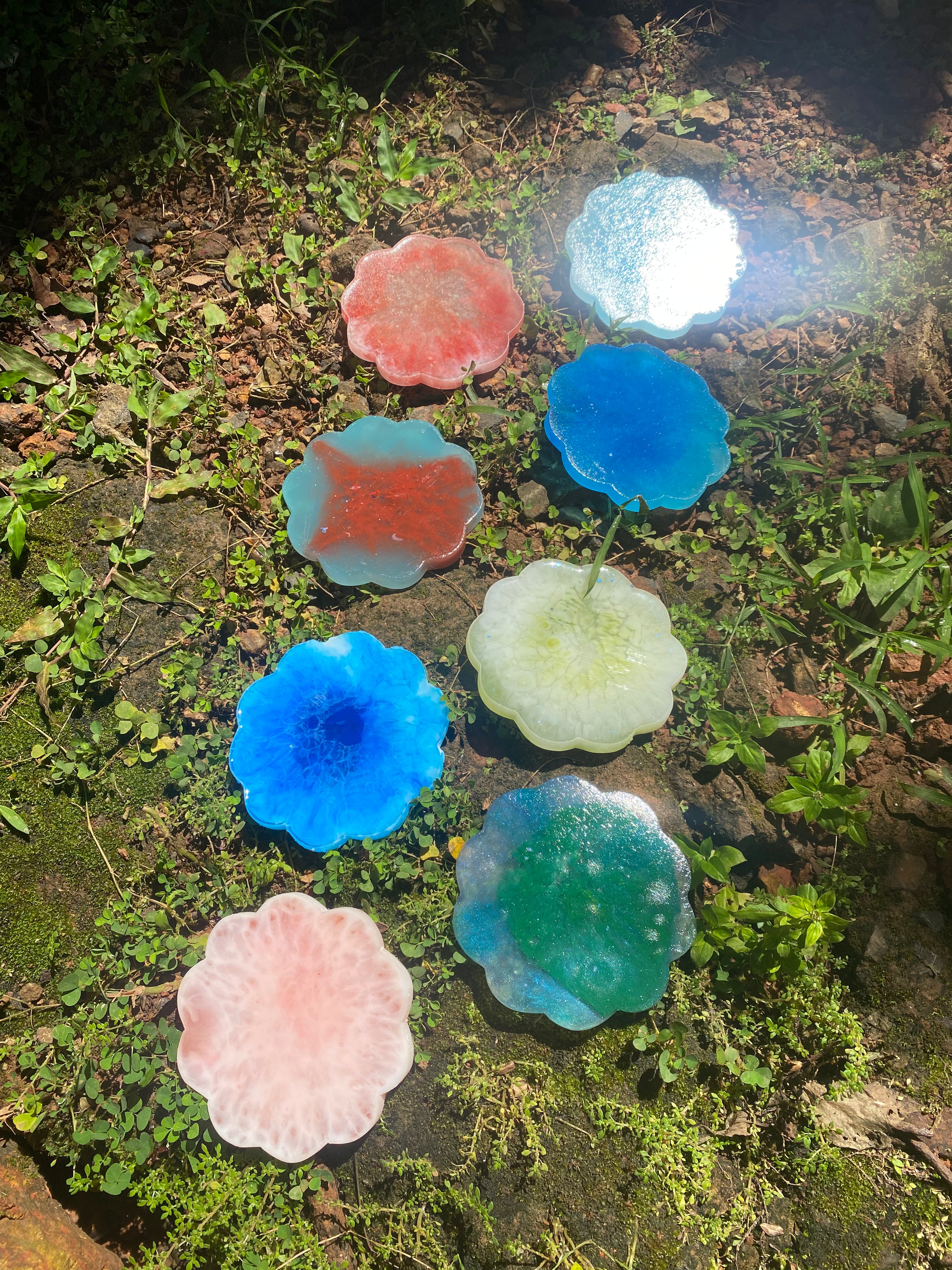Jelly Coaster - Dark Blue