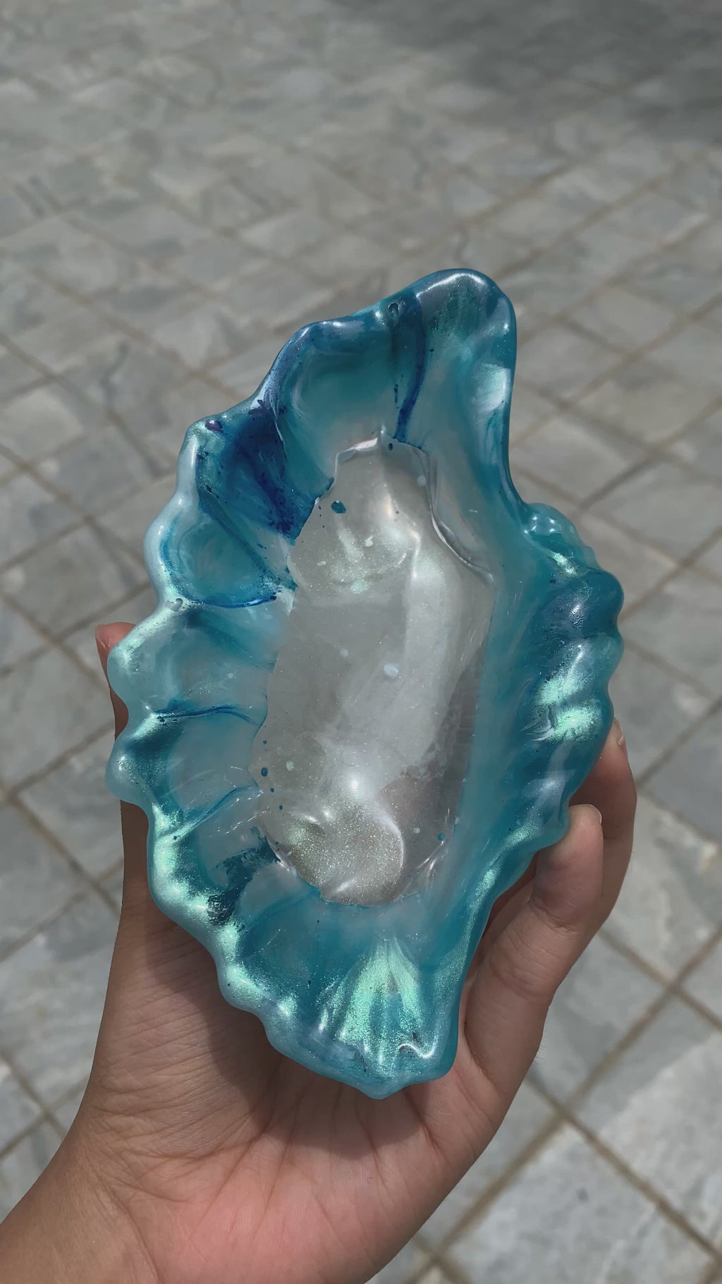 Conch Trinket - Turquoise