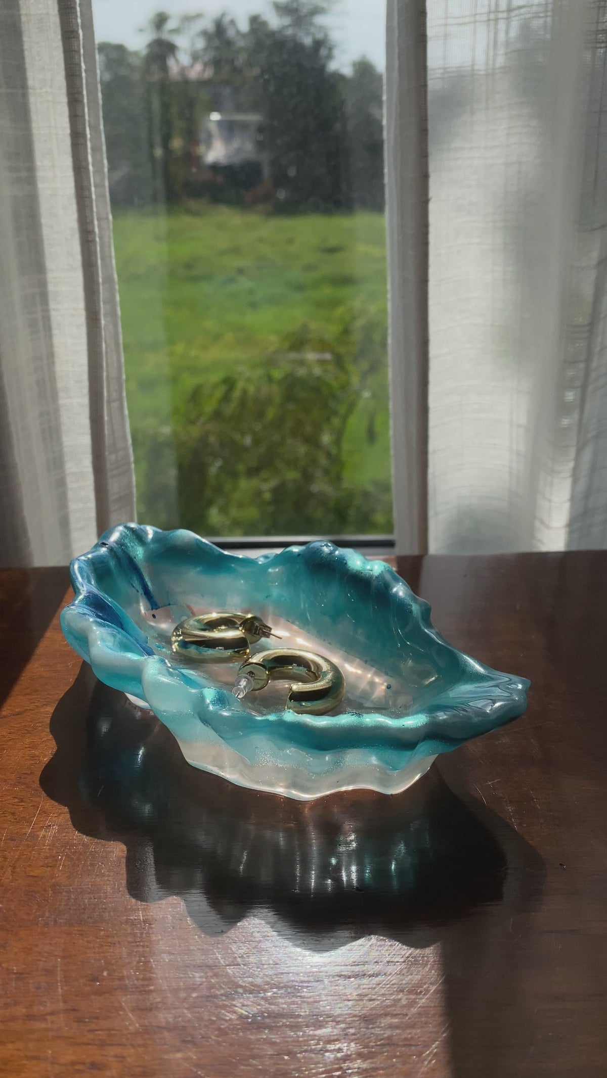 Conch Trinket - Turquoise
